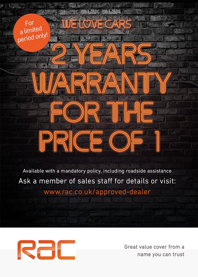RAC - 24 months warranty for 12